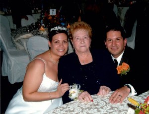 Nonna at our wedding in 2005